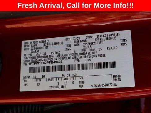 Used 2023 Ford F150 King Ranch w/ Equipment Group 601A High AWD/4WD image 49