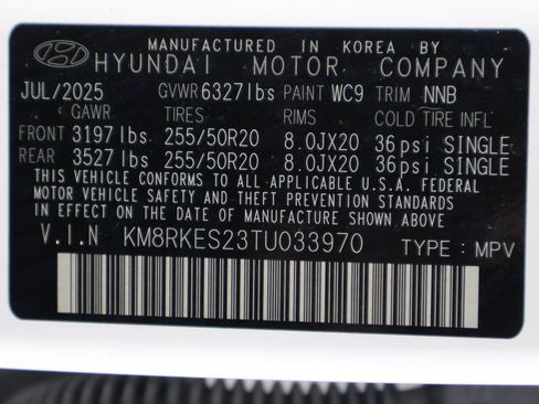 Used 2026 Hyundai Palisade Limited AWD/4WD image 54