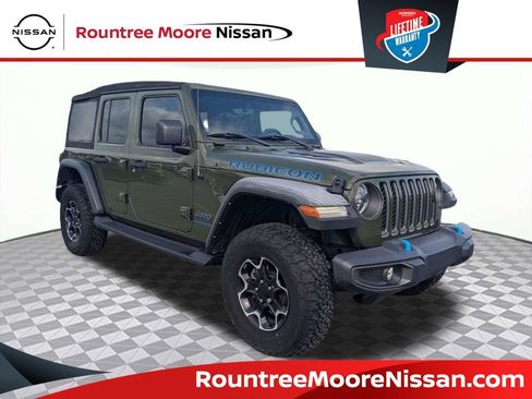 Used 2023 Jeep Wrangler Unlimited Rubicon 4xe AWD/4WD image 1