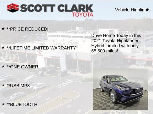 Used 2021 Toyota Highlander Limited image 12
