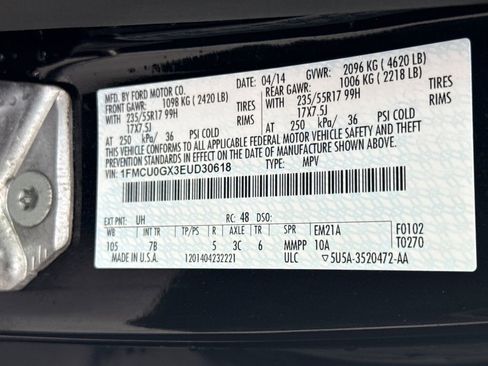 Used 2014 Ford Escape SE w/ Equipment Group 201A image 30