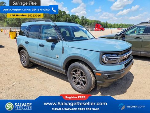 Used 2022 Ford Bronco Sport Big Bend w/ Convenience Package AWD/4WD image 5