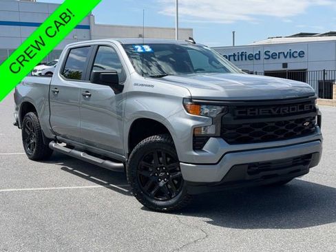 Certified 2023 Chevrolet Silverado 1500 Custom AWD/4WD image 1