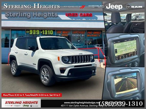 Used 2023 Jeep Renegade Limited w/ Sun/Sound Group AWD/4WD image 1