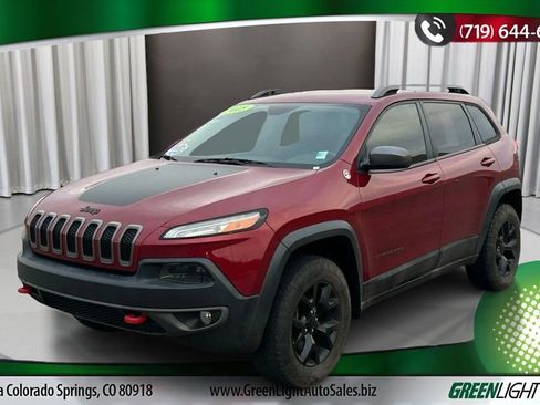 Used 2015 Jeep Cherokee Trailhawk w/ Trailer Tow Group image 1