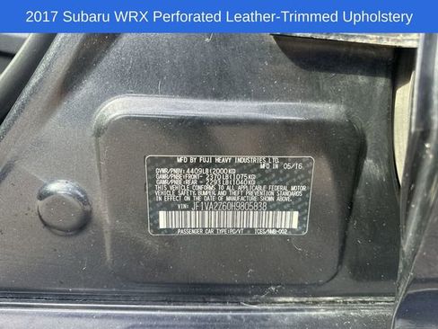 Used 2017 Subaru WRX STI Limited image 31