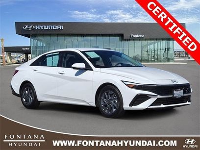 Certified 2025 Hyundai Elantra Blue
