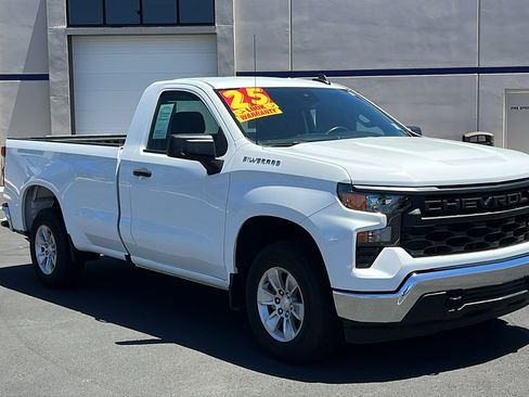 Certified 2025 Chevrolet Silverado 1500 W/T RWD image 3