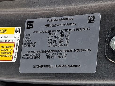 Used 2023 Chevrolet Tahoe Z71 w/ Luxury Package AWD/4WD image 29