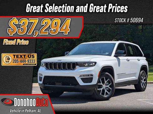 Used 2024 Jeep Grand Cherokee Limited w/ Luxury Tech Group II RWD image 1
