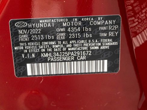 Certified 2023 Hyundai Sonata Limited w/ Cargo Package image 40