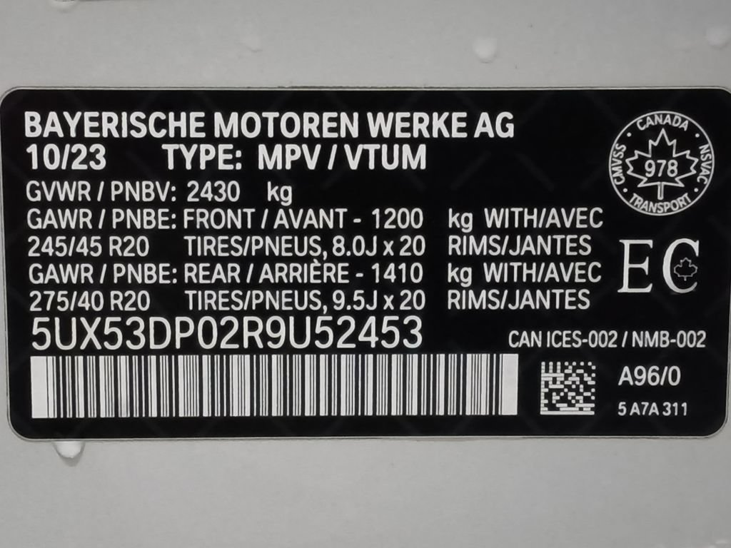 Used 2024 BMW X3 xDrive30i AWD/4WD image 11