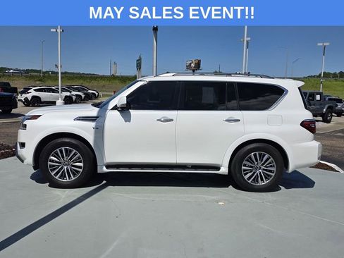 Used 2021 Nissan Armada SL w/ Captain's Chairs Package RWD image 6