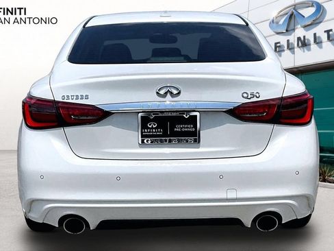Certified 2023 INFINITI Q50 Luxe w/ Cargo Package RWD image 5