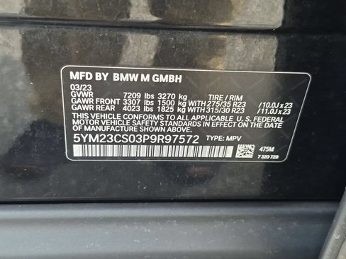 Used 2023 BMW XM AWD/4WD image 34