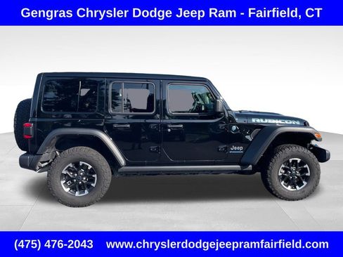 Certified 2025 Jeep Wrangler Unlimited Rubicon 4xe w/ Safety Group AWD/4WD image 8