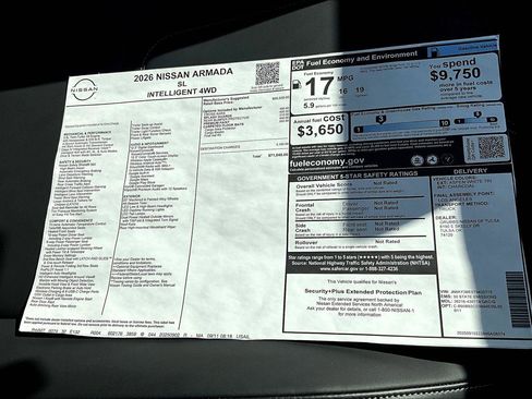 New 2026 Nissan Armada SL image 28