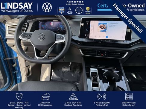 Certified 2024 Volkswagen Atlas Cross Sport SEL image 10