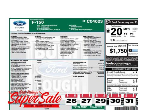 Used 2022 Ford F150 XLT w/ Equipment Group 302A High image 2