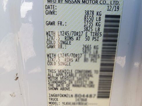 Used 2020 Nissan NV 1500 SV RWD image 28