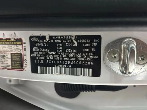 Used 2021 Kia K5 EX w/ EX Premium Package FWD image 35