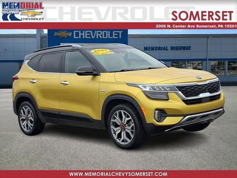 Used 2021 Kia Seltos SX AWD/4WD image 1