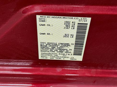 Used 2015 Nissan Leaf S w/ Charge Package FWD image 12