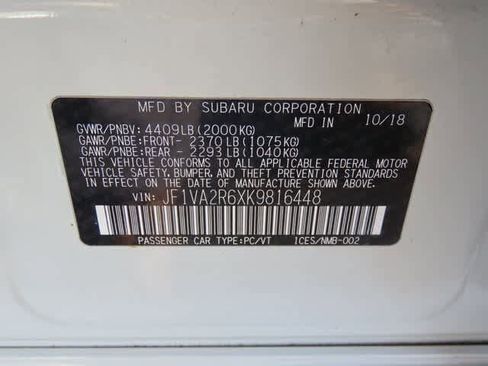 Used 2019 Subaru WRX STI image 27