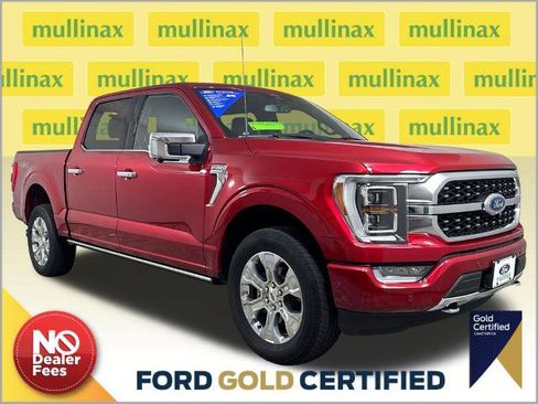 Certified 2022 Ford F150 Platinum w/ Equipment Group 701A High AWD/4WD image 1