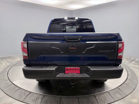 Used 2021 Nissan Titan PRO-4X w/ Off Road Protection Package AWD/4WD image 6