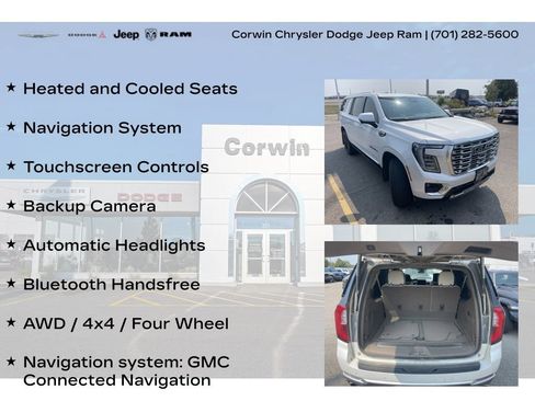Used 2025 GMC Yukon XL Denali w/ Denali Reserve Package AWD/4WD image 8