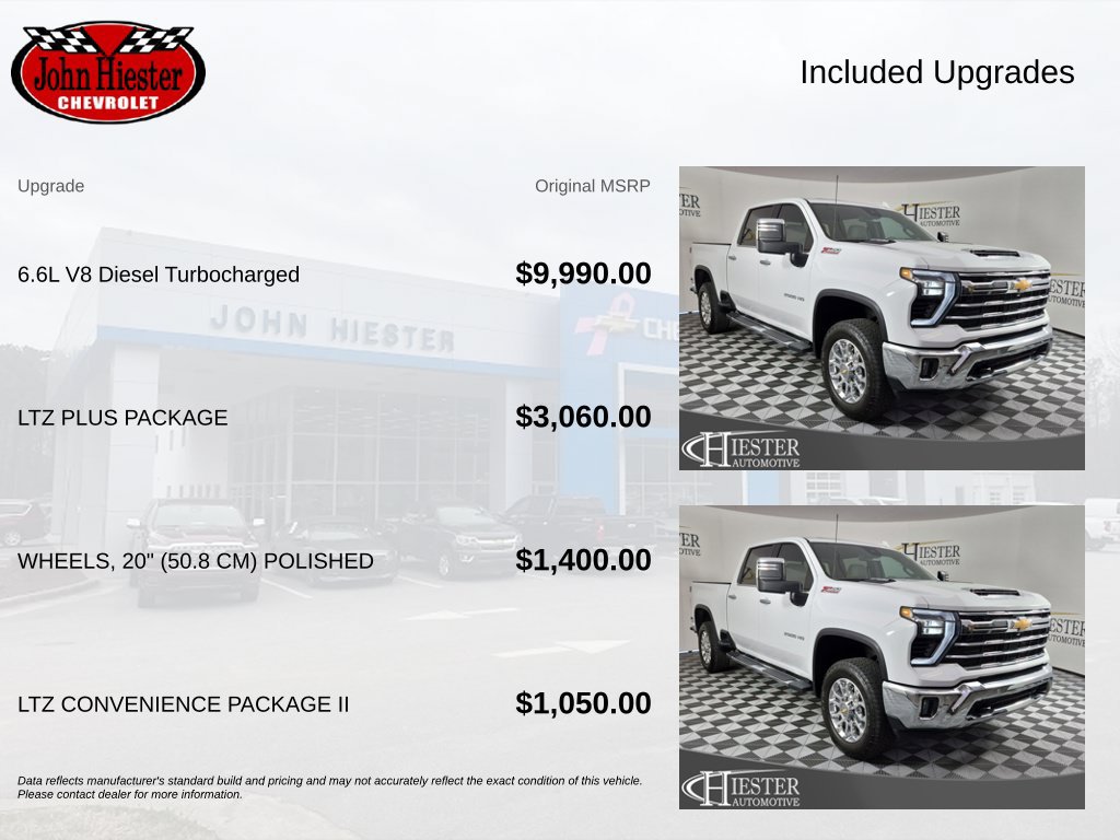 Used 2025 Chevrolet Silverado 2500 LTZ w/ LTZ Plus Package AWD/4WD image 4