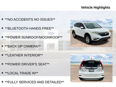 Used 2015 Honda CR-V EX-L image 6