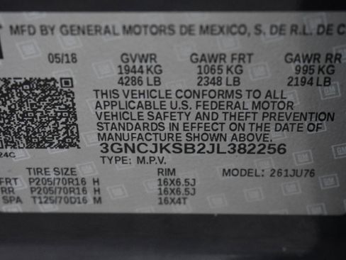 Certified 2018 Chevrolet Trax LS image 32