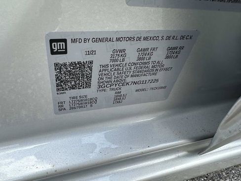 Certified 2022 Chevrolet Silverado 1500 Custom Trail Boss w/ LPO, Dark Essentials Package image 33