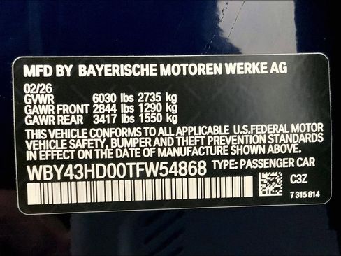 New 2026 BMW i4 xDrive40i w/ Premium Package AWD/4WD image 10