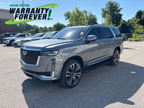 Used 2021 Cadillac Escalade Premium Luxury w/ Driver Assist Tech Package AWD/4WD image 1