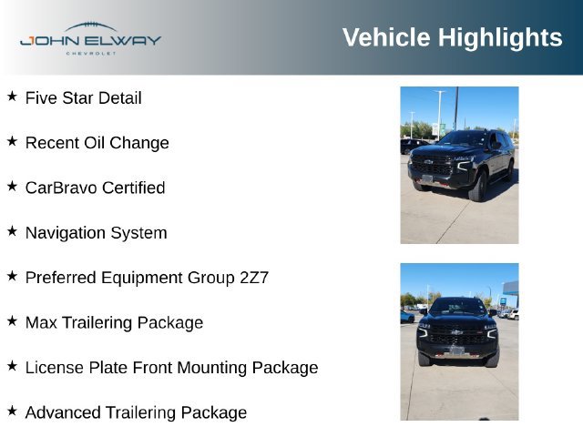 Used 2023 Chevrolet Tahoe Z71 w/ Max Trailering Package AWD/4WD image 4