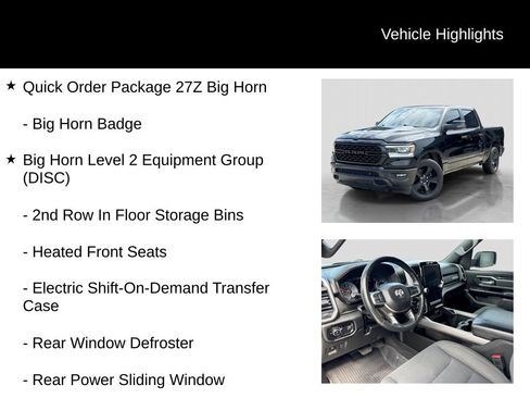 Used 2023 RAM 1500 Big Horn AWD/4WD image 6