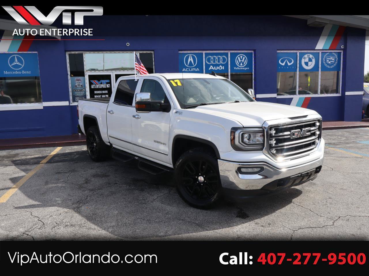 Used 2017 GMC Sierra 1500 SLT w/ SLT Premium Package AWD/4WD image 1
