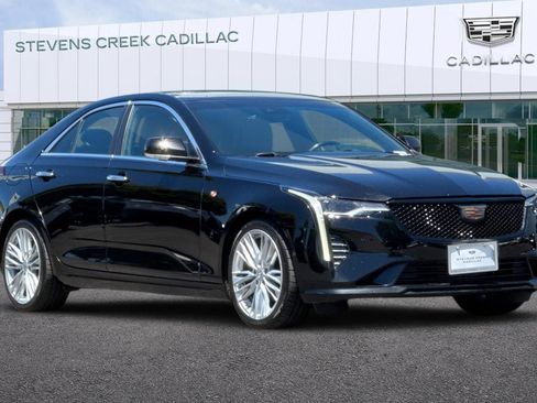 Used 2023 Cadillac CT4 Premium Luxury w/ Climate Package RWD image 1