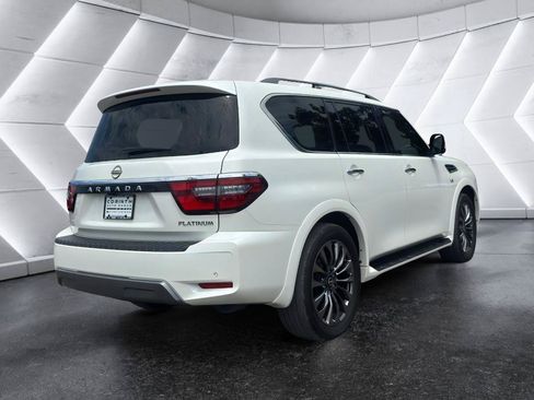 Used 2021 Nissan Armada Platinum w/ Captain's Chairs Package AWD/4WD image 7