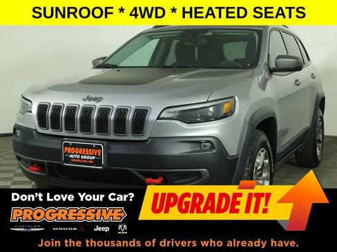 Used 2021 Jeep Cherokee Trailhawk w/ Sun, Sound & Nav Group AWD/4WD image 1