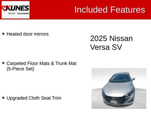 Used 2025 Nissan Versa SV image 3