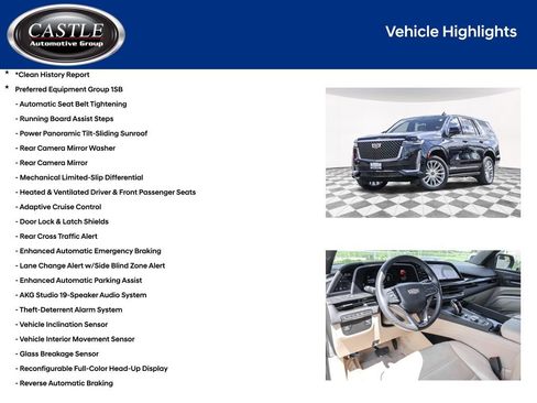 Used 2023 Cadillac Escalade Premium Luxury AWD/4WD image 4