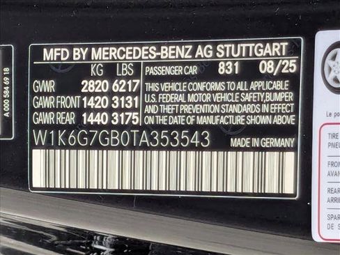 New 2026 Mercedes-Benz S 580 4MATIC Sedan image 19