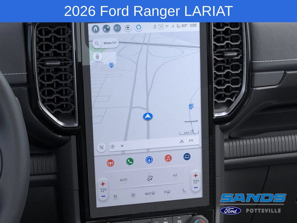 New 2026 Ford Ranger Lariat w/ Trailer Tow Package AWD/4WD image 14