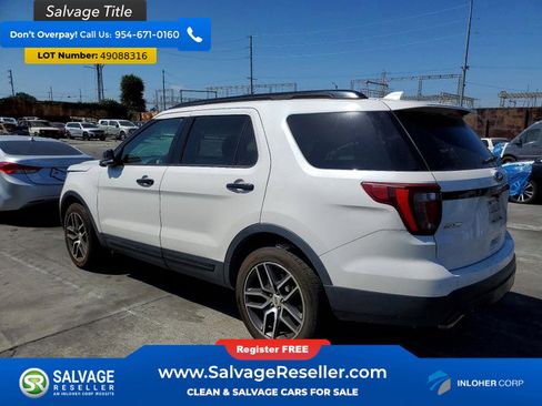 Used 2016 Ford Explorer Sport w/ Equipment Group 401A image 3