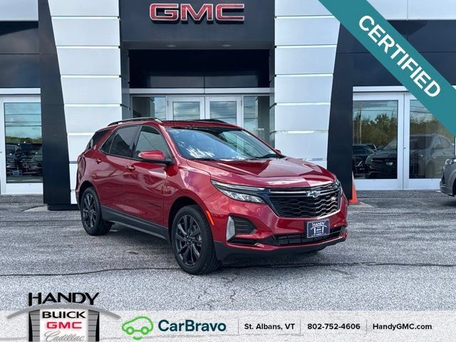 Certified 2024 Chevrolet Equinox RS w/ RS Leather Package AWD/4WD image 1