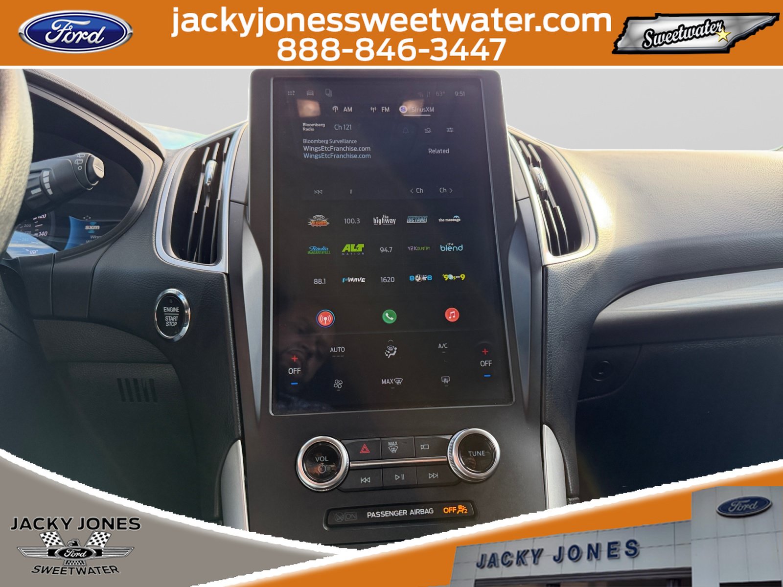 Certified 2024 Ford Edge SE w/ Black Appearance Package AWD/4WD image 21